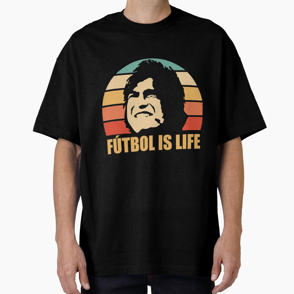 Futbol Is Life T-Shirt - Aesthetic Graphic Men Women - T-Shirt, Sweatshirt, Hoodie