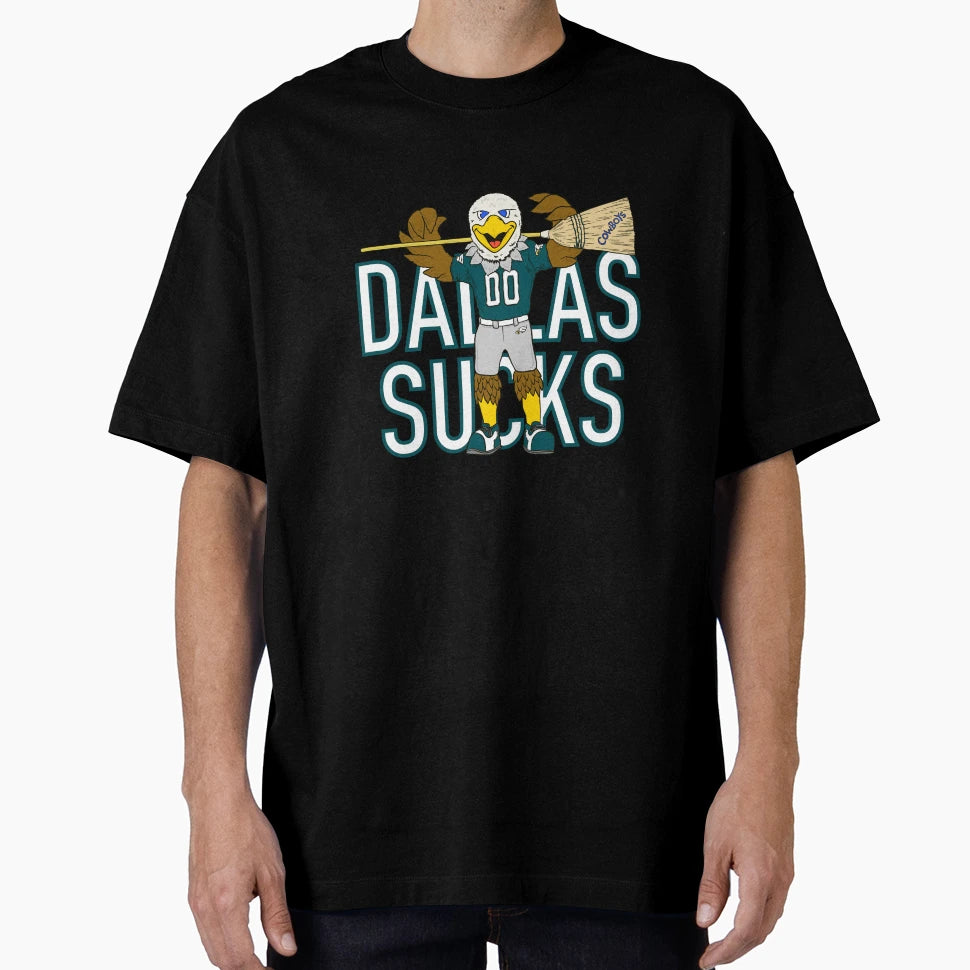 Swept Dallas Sucks T-Shirt - Streetwear Style for Adults - T-Shirt, Sweatshirt, Hoodie