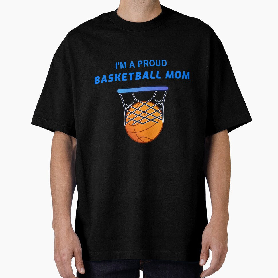 Basketball Mom sports by HRINGUR CLOTHES AND - Adult & Kids T-Shirts, Sweatshirts & Hoodies apparel design preview 1