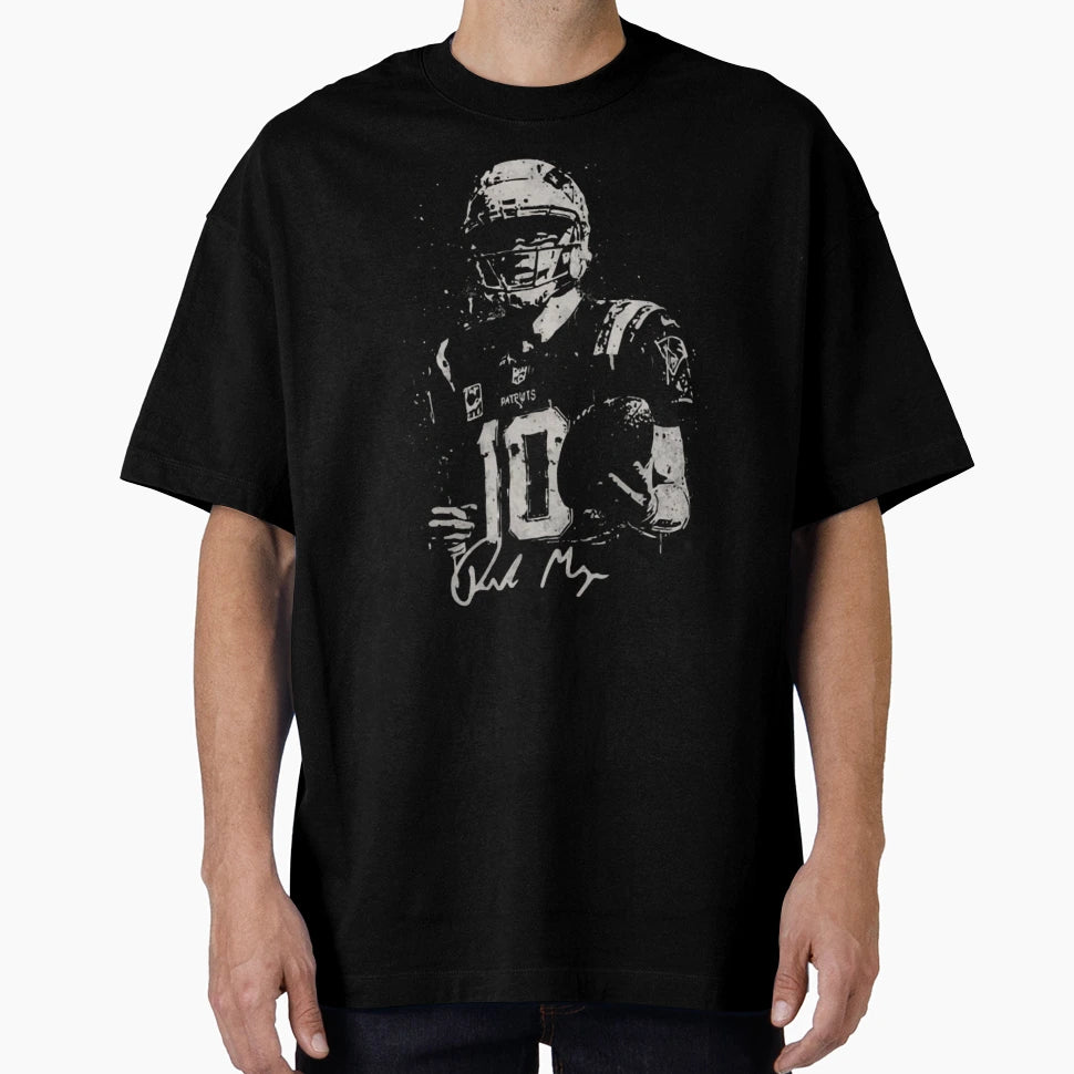 Drake Maye T-Shirt - Minimalist Print Men Women - T-Shirt, Sweatshirt, Hoodie