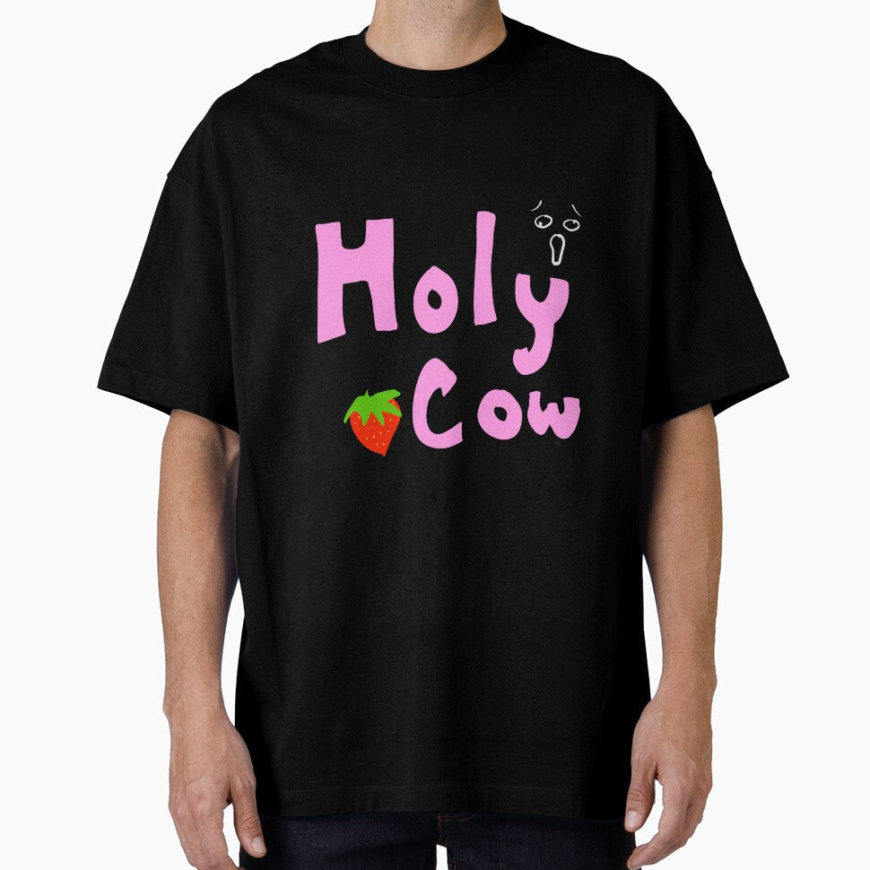 Holy Strawberry Cow by Hungrydots - Adult & Kids T-Shirts, Sweatshirts & Hoodies apparel design preview 1
