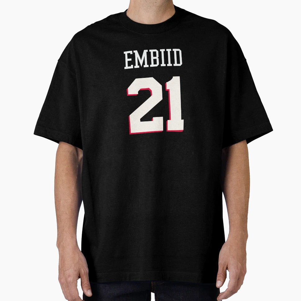 Joel Embiid 21 Sixers T-Shirt - Graphic Print Men Women - T-Shirt, Sweatshirt, Hoodie