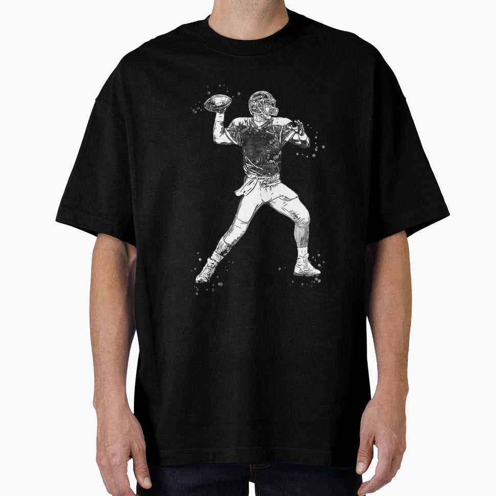American Football Player T-Shirt - Fun Novelty Design for Adults - T-Shirt, Sweatshirt, Hoodie