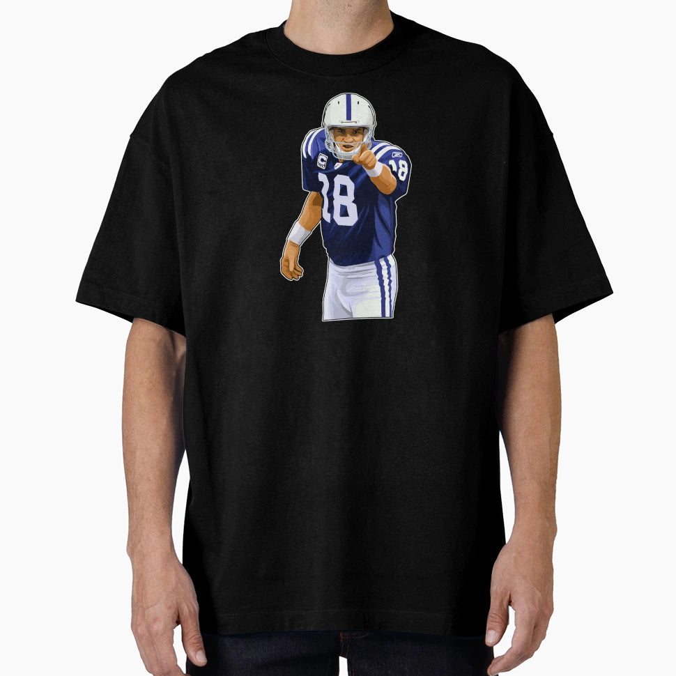 Peyton Manning 18 To Crowds T-Shirt - Novelty Apparel Men Women - T-Shirt, Sweatshirt, Hoodie