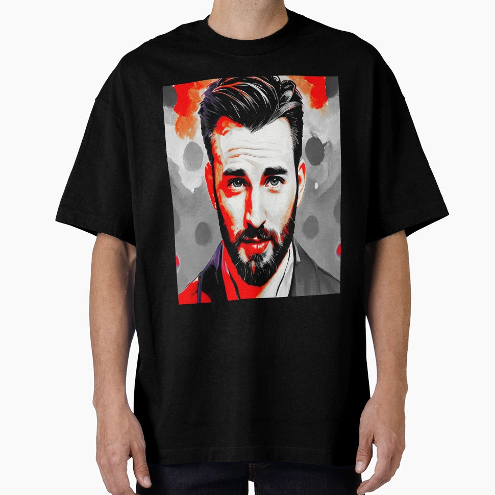 Chris Evans T-Shirt - Aesthetic Graphic Unisex - T-Shirt, Sweatshirt, Hoodie