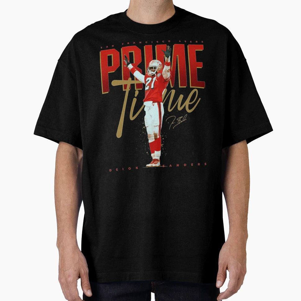 Deion Sanders Primetime T-Shirt - Fun Novelty Design Men Women - T-Shirt, Sweatshirt, Hoodie