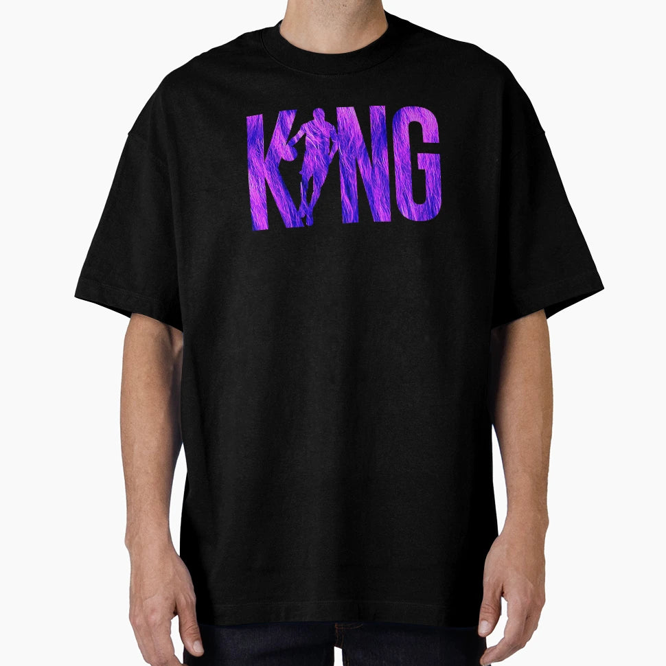 King Lebron T-Shirt - Fun Novelty Design Men Women - T-Shirt, Sweatshirt, Hoodie