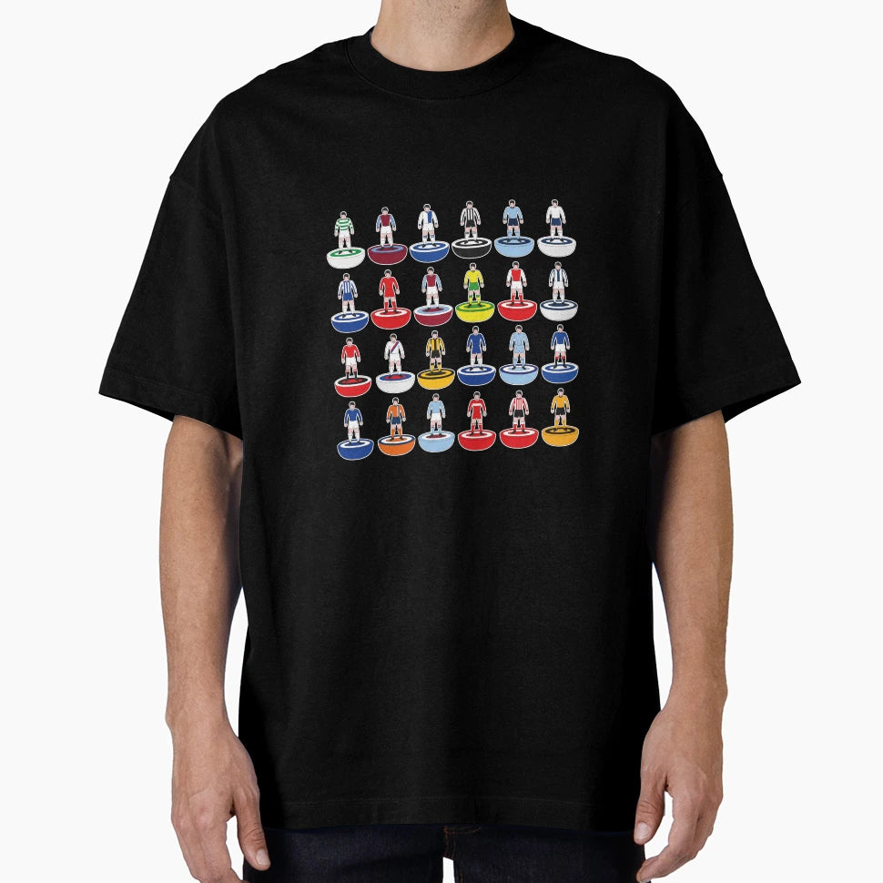 Subbuteo Teams T-Shirt - Minimalist Print for Adults - T-Shirt, Sweatshirt, Hoodie