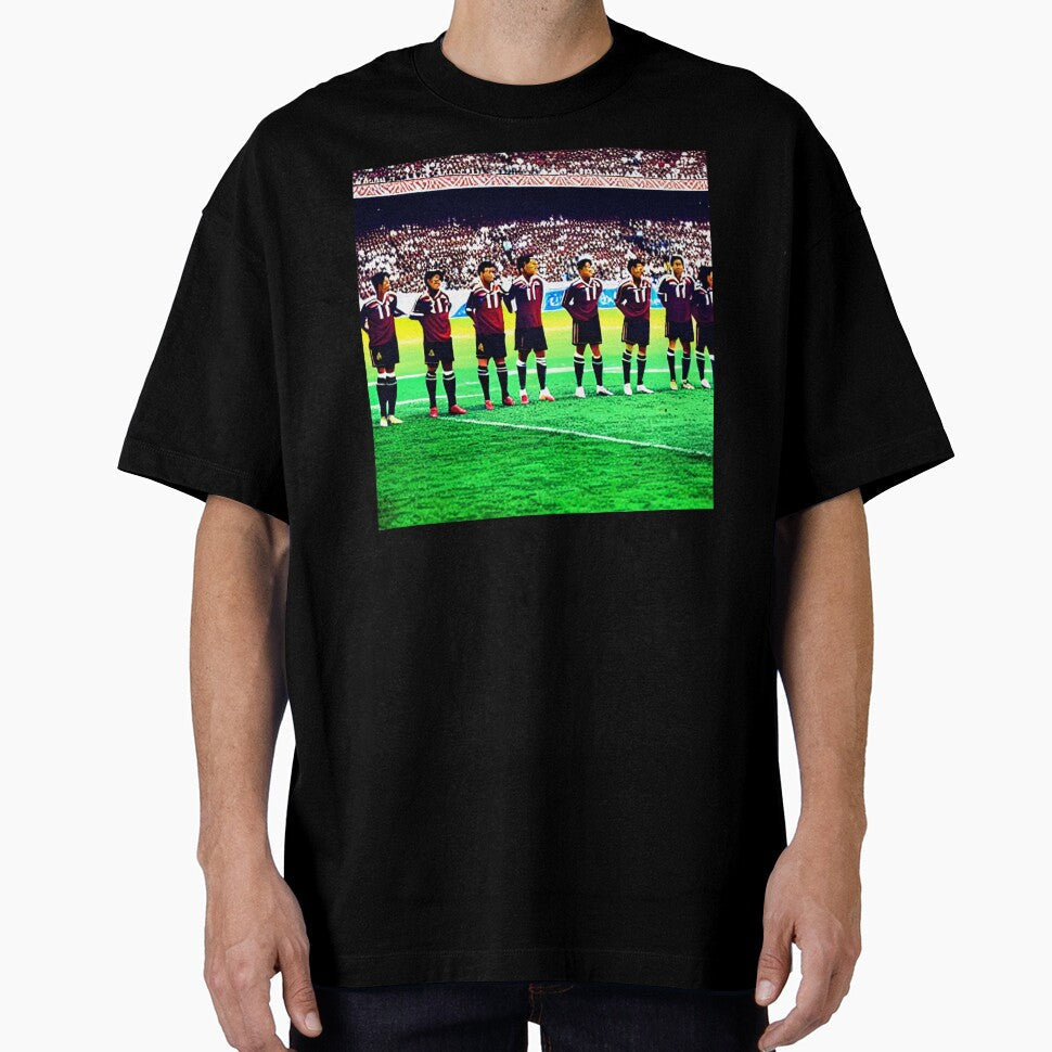 Vintage World Cup Penalty Kick Poster by BAYFAIRE - Adult & Kids T-Shirts, Sweatshirts & Hoodies apparel design preview 1