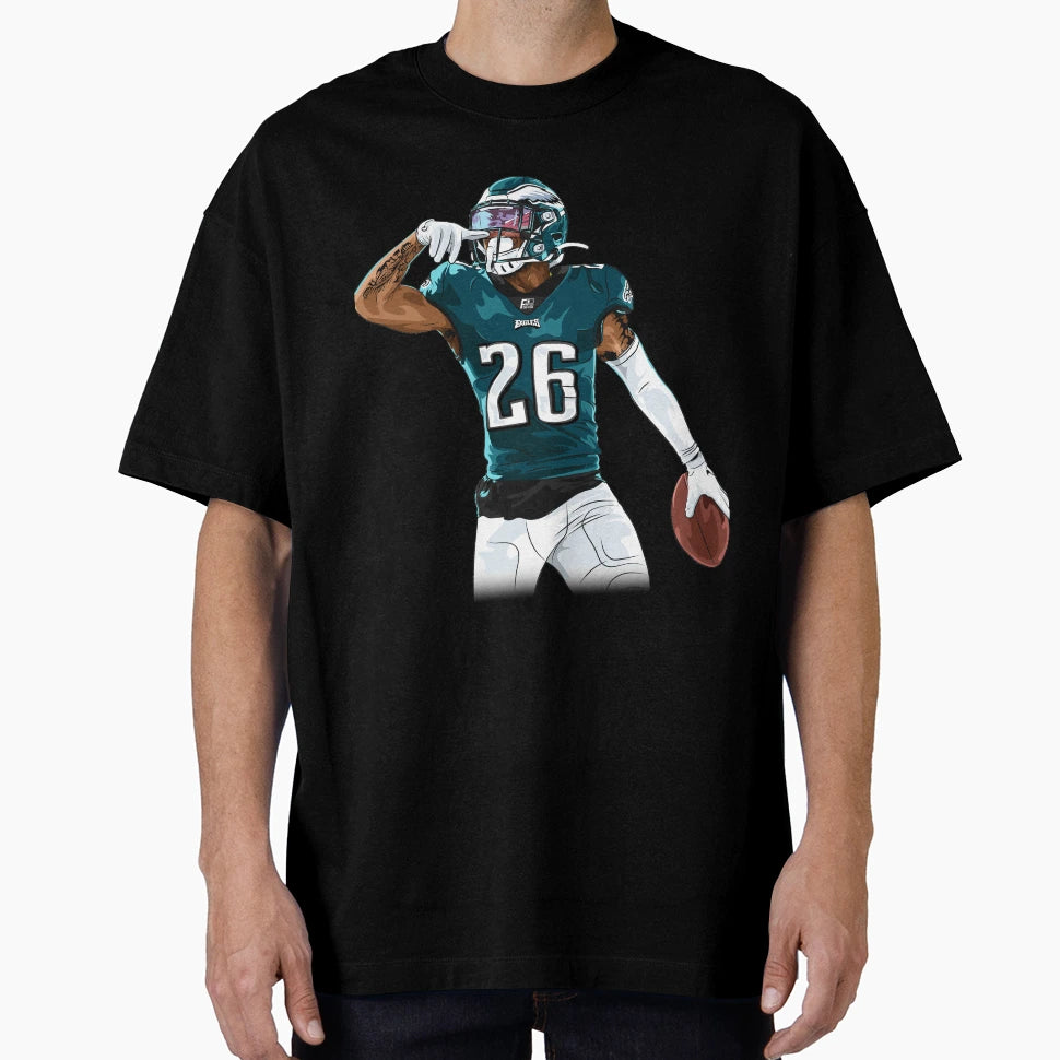 Miles Sanders T-Shirt - Trendy Graphic Men Women - T-Shirt, Sweatshirt, Hoodie