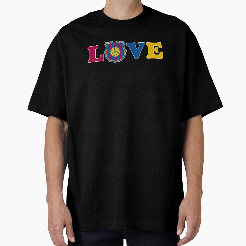Love Barcelona T-Shirt - Minimalist Print for Adults - T-Shirt, Sweatshirt, Hoodie