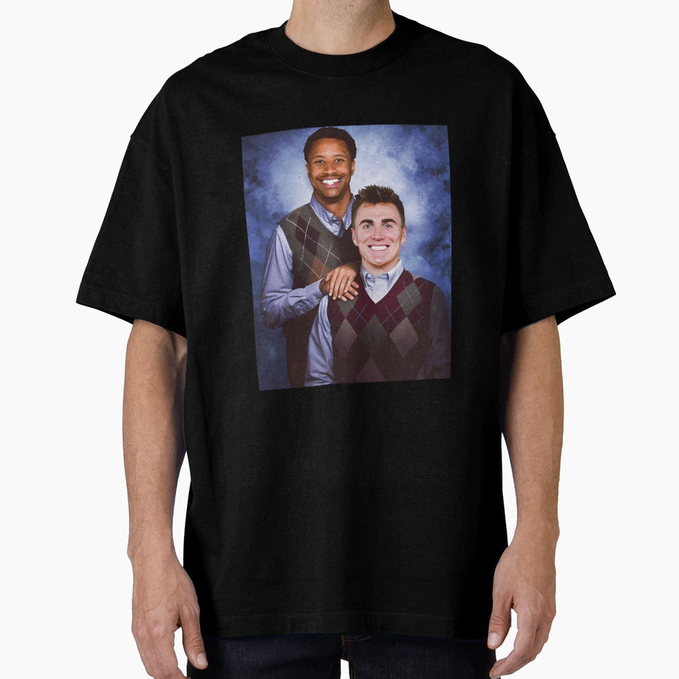 Bo Nix Courtland Sutton Step Brothers T-Shirt - Streetwear Style for Adults - T-Shirt, Sweatshirt, Hoodie