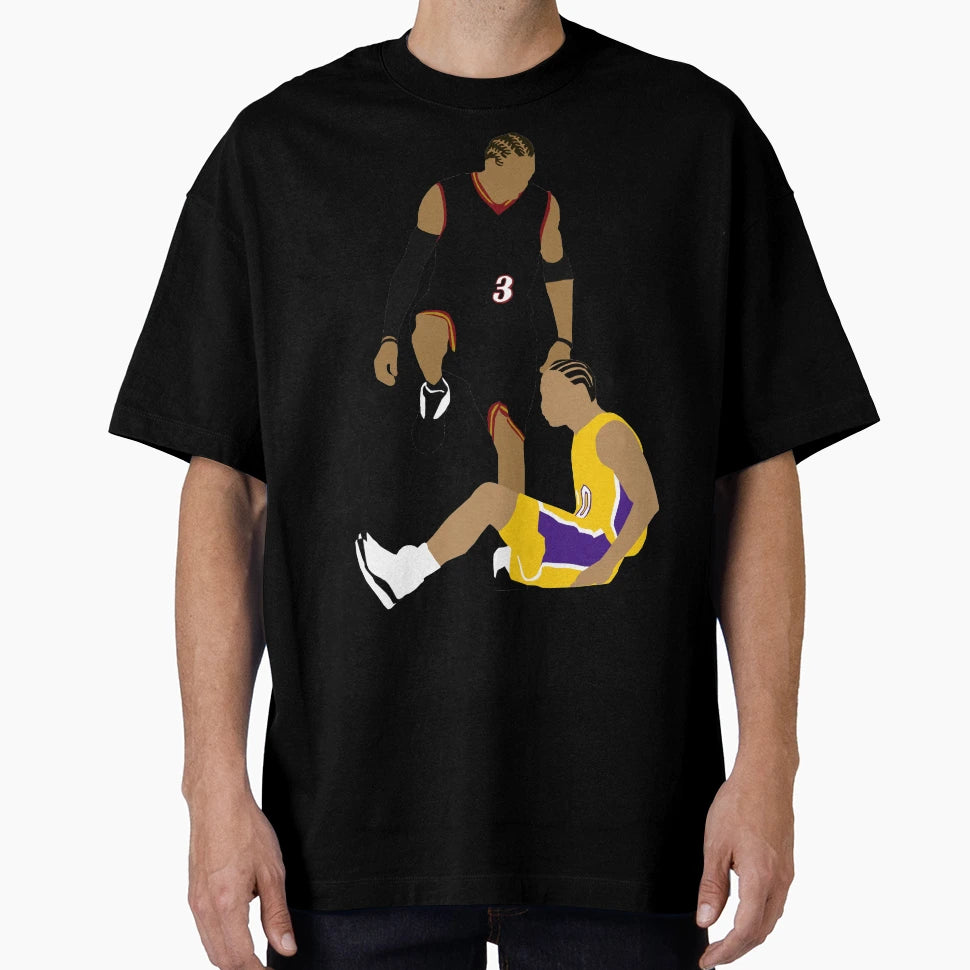 Allen Iverson Stepover T-Shirt - Streetwear Style for Adults - T-Shirt, Sweatshirt, Hoodie