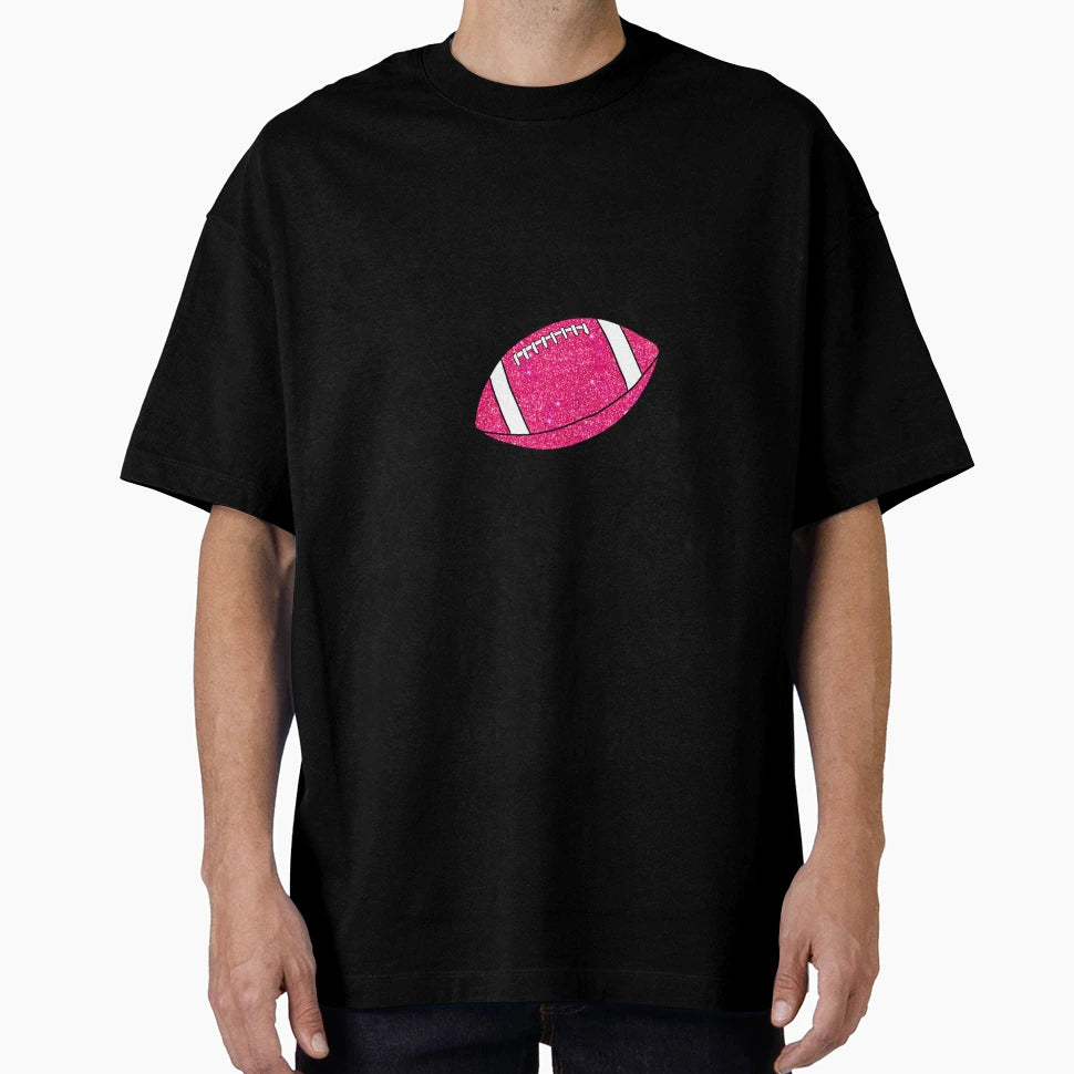 Sparkly Football Typicalstickers T-Shirt - Graphic Print Unisex - T-Shirt, Sweatshirt, Hoodie