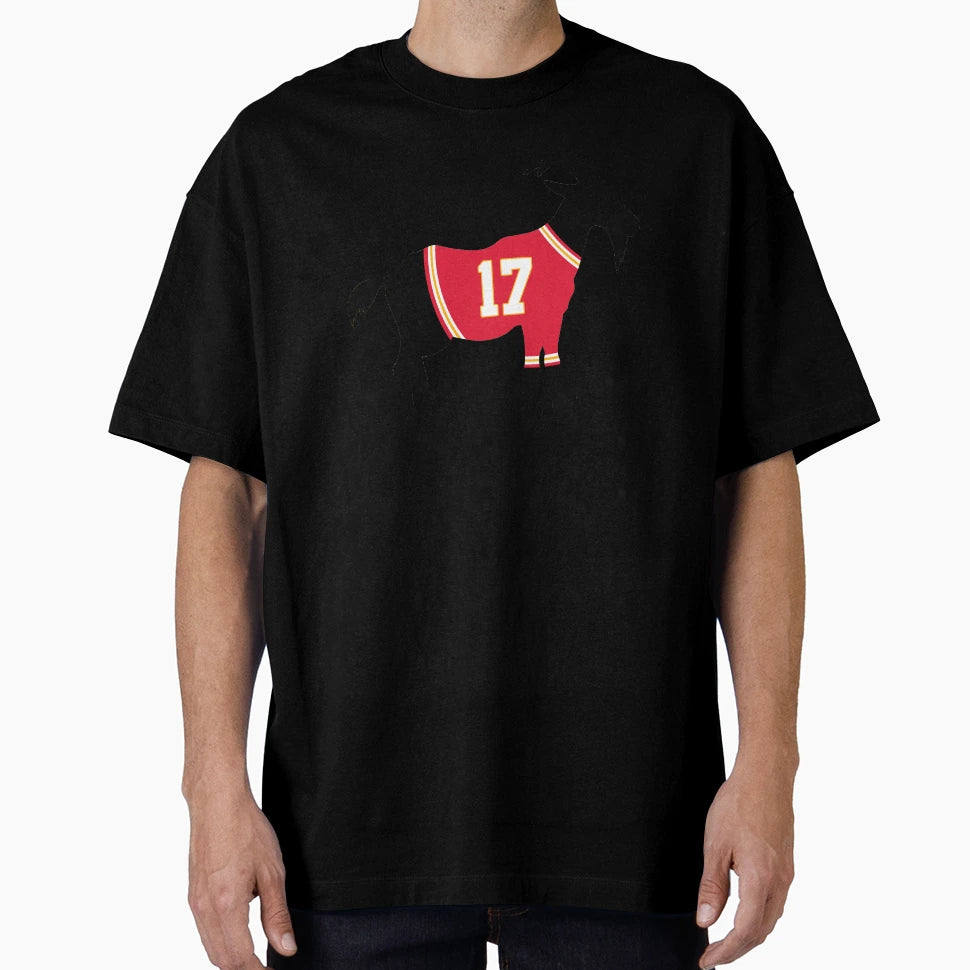 Mecole Hardman Goat T-Shirt - Custom Art Print Men Women - T-Shirt, Sweatshirt, Hoodie