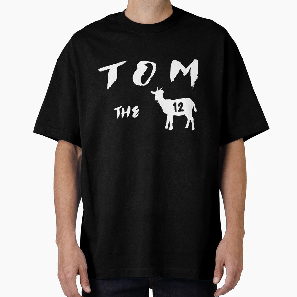 Funny Nfl Tom Goat T-Shirt - Minimalist Print for Adults - T-Shirt, Sweatshirt, Hoodie