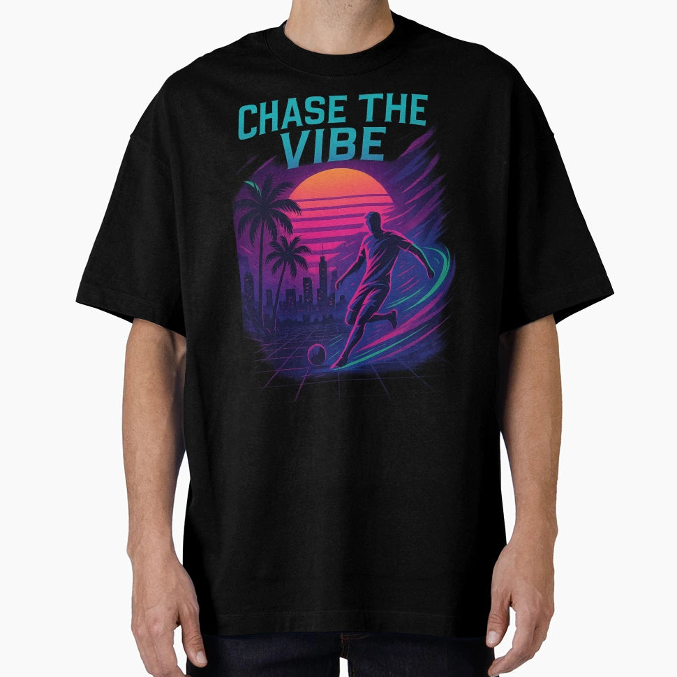 Chase Vibe Futuristic Soccer Aesthetic T-Shirt - Trendy Graphic Unisex - T-Shirt, Sweatshirt, Hoodie