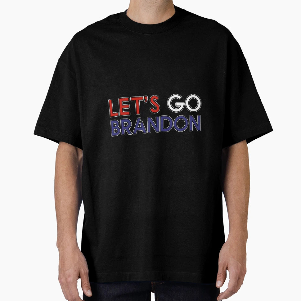 Lets Go Brandon Red White Blue T-Shirt - Graphic Print for Adults - T-Shirt, Sweatshirt, Hoodie