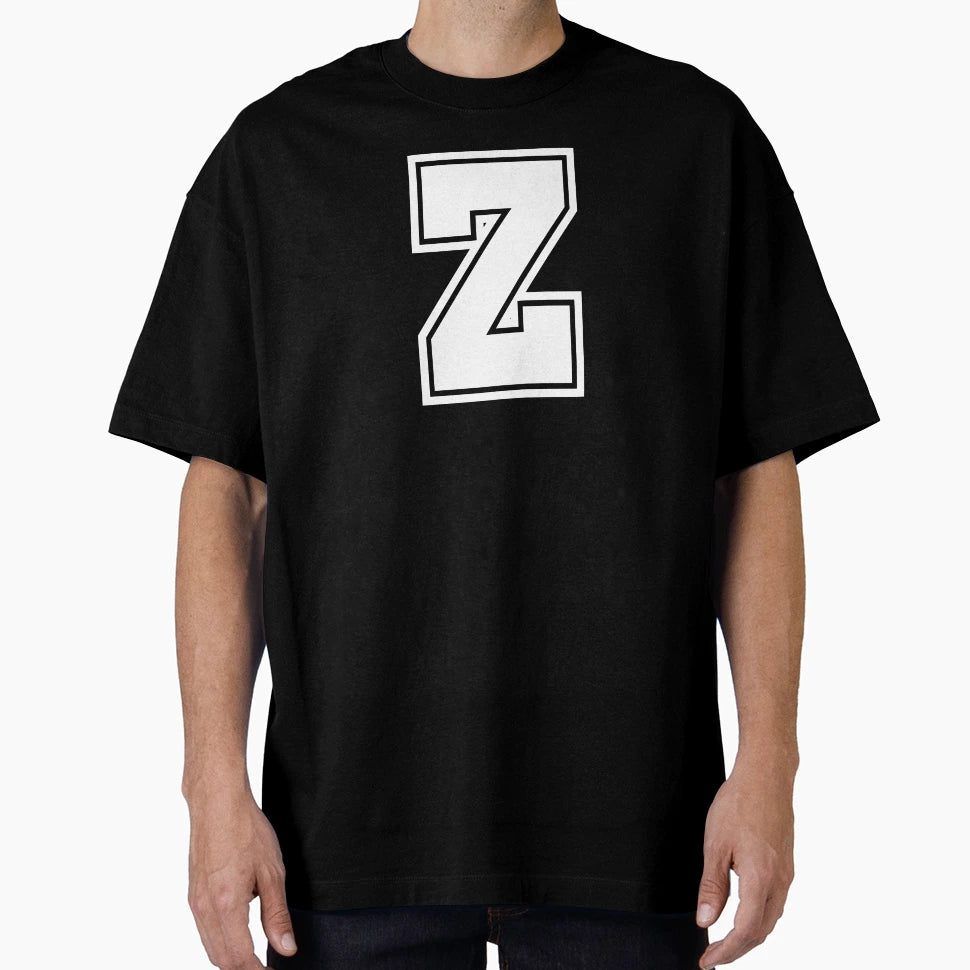 Letter Z T-Shirt - Trendy Graphic for Adults - T-Shirt, Sweatshirt, Hoodie