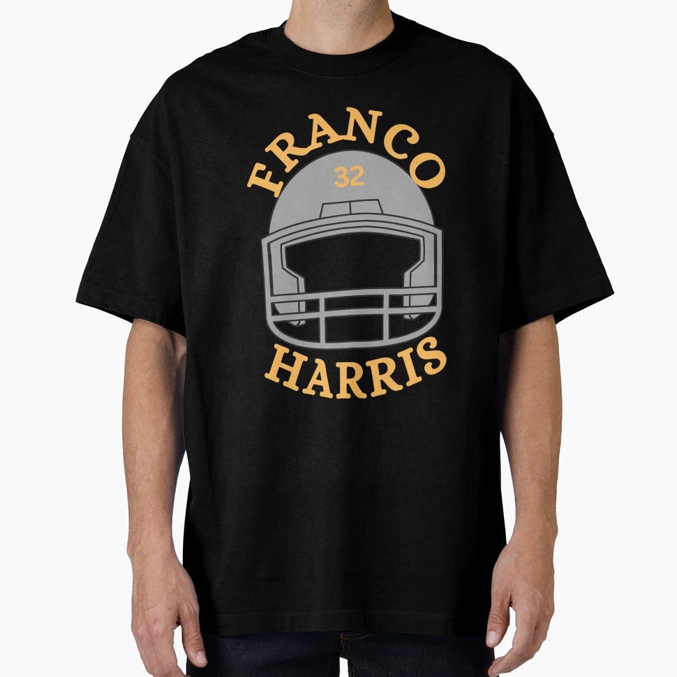 Franco Harris T-Shirt - Minimalist Print Men Women - T-Shirt, Sweatshirt, Hoodie
