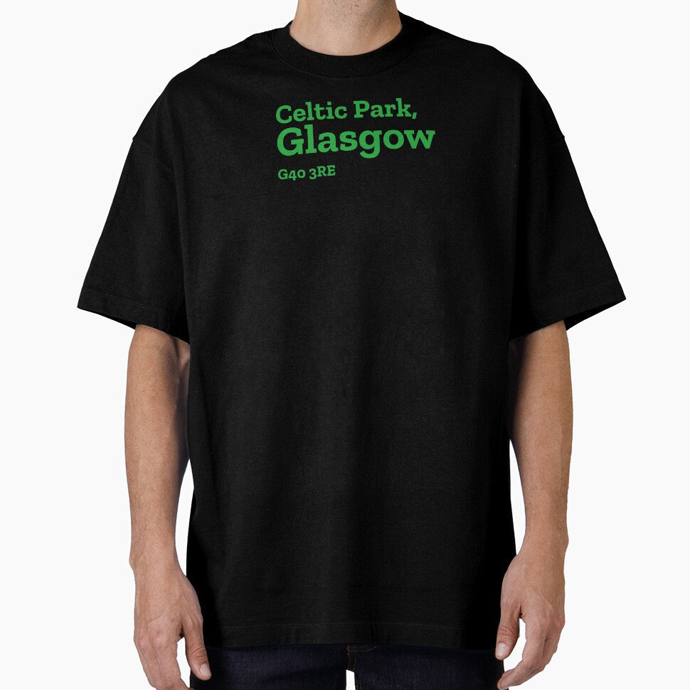 Celtic Stadium Address by The Chuck Wagon - Adult & Kids T-Shirts, Sweatshirts & Hoodies apparel design preview 1