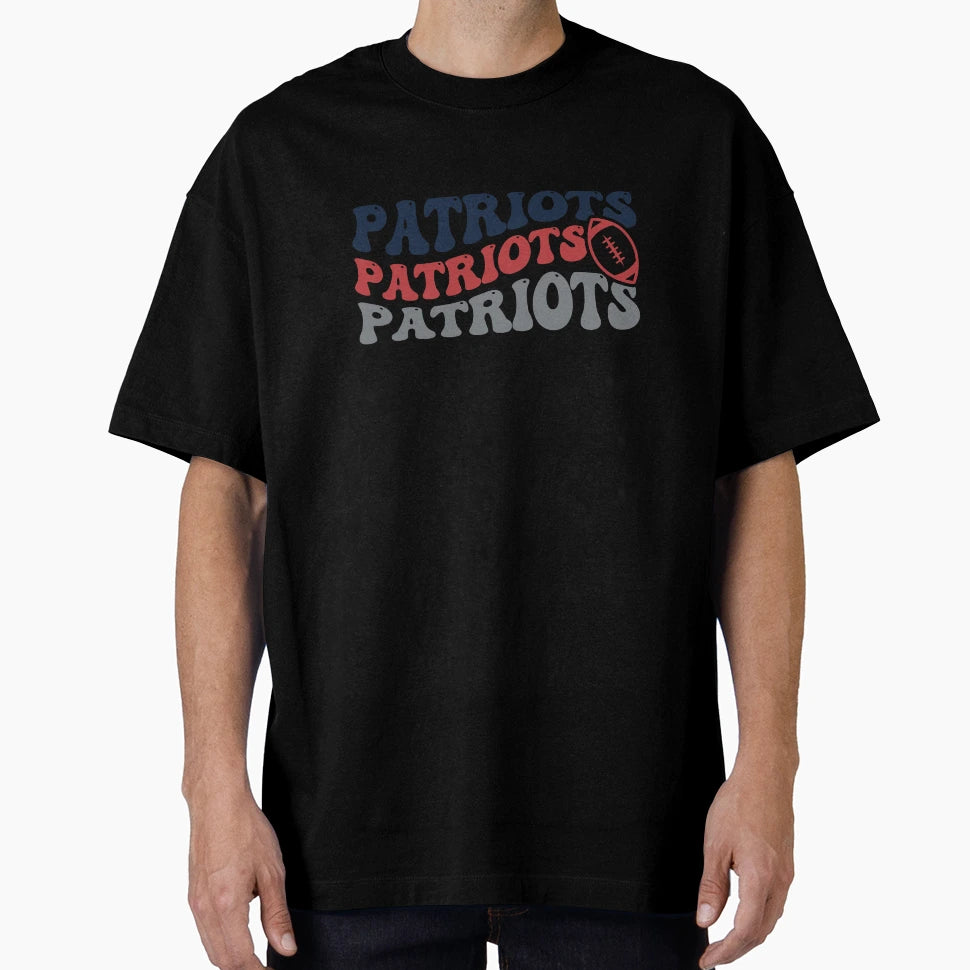 Patriots Football T-Shirt - Aesthetic Graphic Unisex - T-Shirt, Sweatshirt, Hoodie
