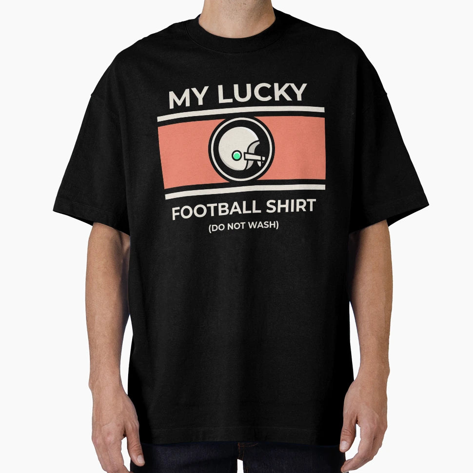 Lucky Football T-Shirt - Graphic Print Unisex - T-Shirt, Sweatshirt, Hoodie