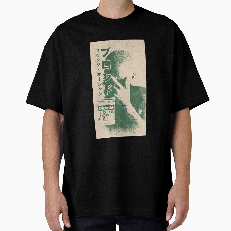 Frank ocean boys don't cry indie pop by claywalkr - Adult & Kids T-Shirts, Sweatshirts & Hoodies apparel design preview 1
