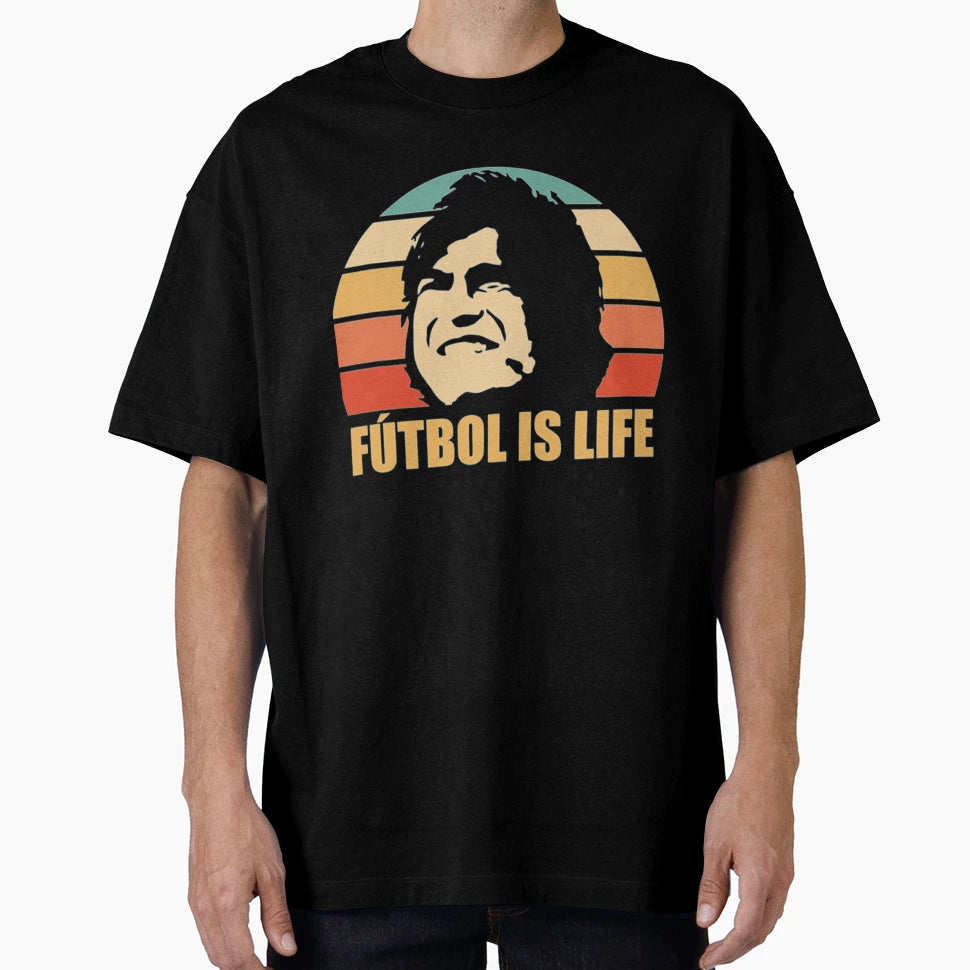 Futbol Is Life Gift And 1 T-Shirt - Minimalist Print Men Women - T-Shirt, Sweatshirt, Hoodie