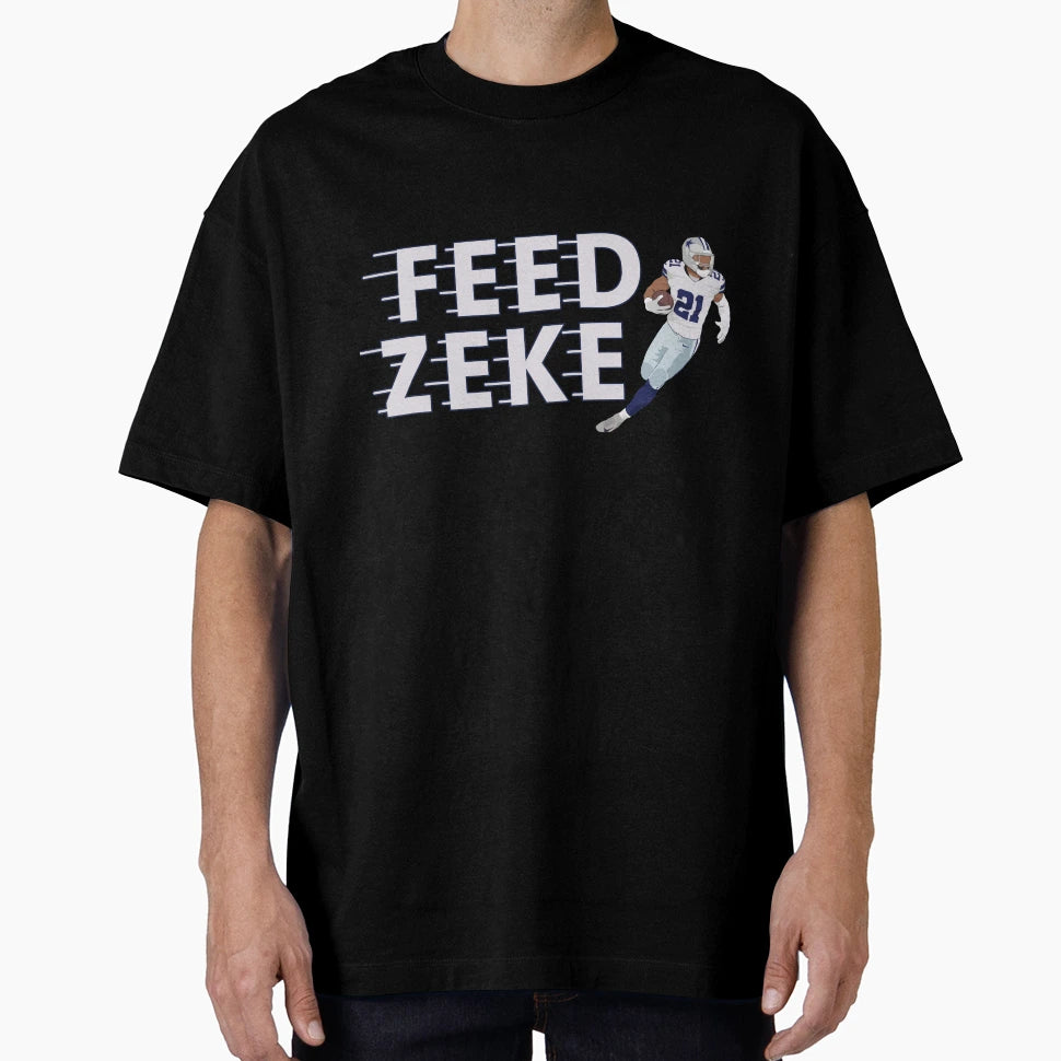 Feed Zeke T-Shirt - Unique Graphic for Adults - T-Shirt, Sweatshirt, Hoodie