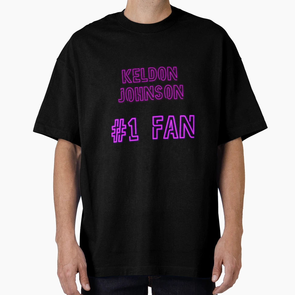 Keldon Johnson 1 Fan T-Shirt - Fun Novelty Design Men Women - T-Shirt, Sweatshirt, Hoodie
