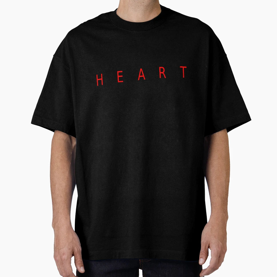 Heart Beat Black T-Shirt - Unique Graphic for Adults - T-Shirt, Sweatshirt, Hoodie
