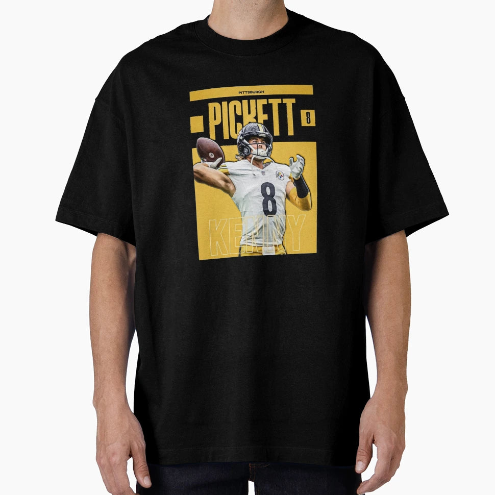 Kenny Pickett N 8 T-Shirt - Aesthetic Graphic Men Women - T-Shirt, Sweatshirt, Hoodie
