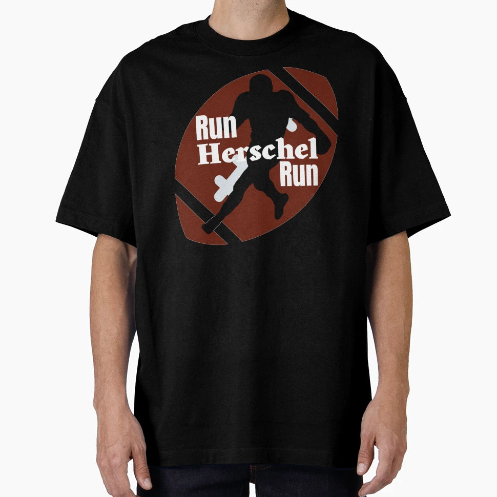 Run Herschel Run Touchdown Senat T-Shirt - Custom Art Print for Adults - T-Shirt, Sweatshirt, Hoodie