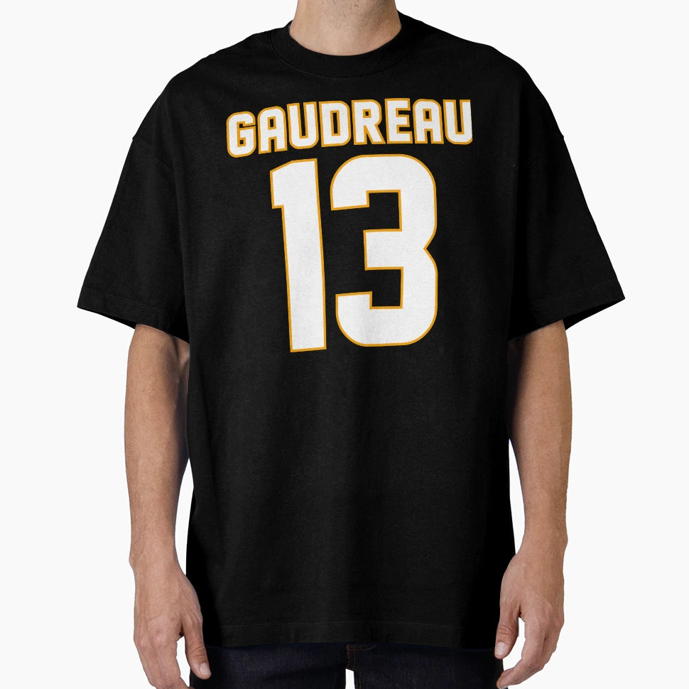 Johnny Gaudreau 13 T-Shirt - Aesthetic Graphic for Adults - T-Shirt, Sweatshirt, Hoodie