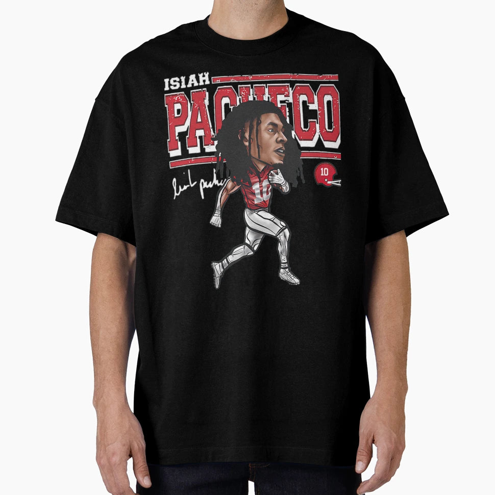 Isiah Pacheco Kansas City T-Shirt - Graphic Print Men Women - T-Shirt, Sweatshirt, Hoodie