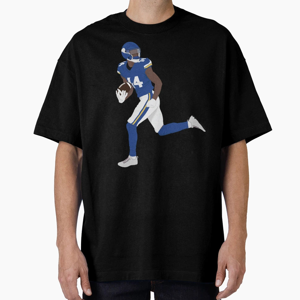 Football Run T-Shirt - Novelty Apparel Unisex - T-Shirt, Sweatshirt, Hoodie