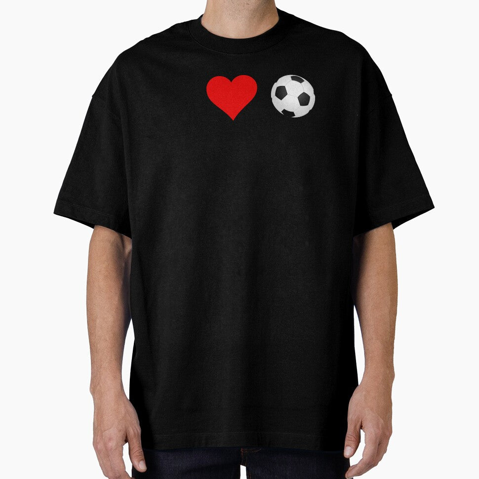 I love soccer by muchhappier - Adult & Kids T-Shirts, Sweatshirts & Hoodies apparel design preview 1