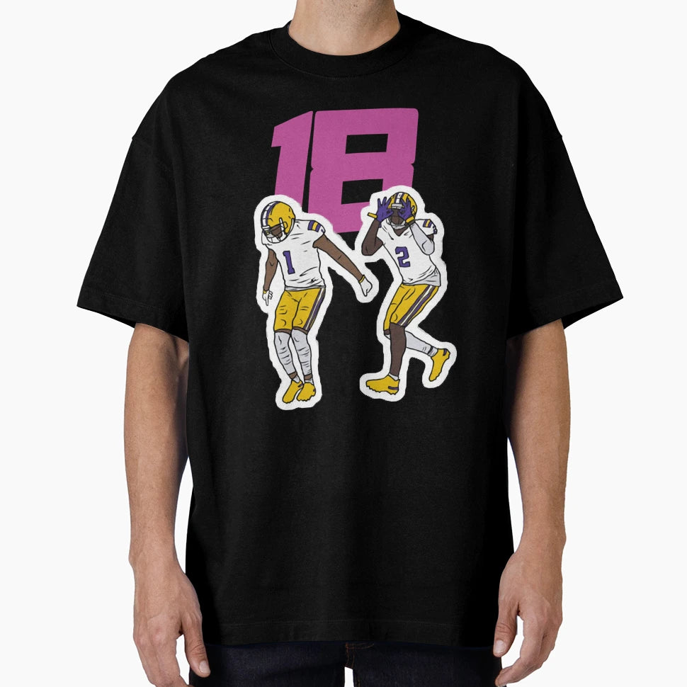 Griddy Duo T-Shirt - Graphic Print Unisex - T-Shirt, Sweatshirt, Hoodie