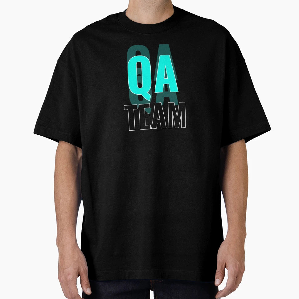 Qa Engineer Qa Team T-Shirt - Custom Art Print for Adults - T-Shirt, Sweatshirt, Hoodie