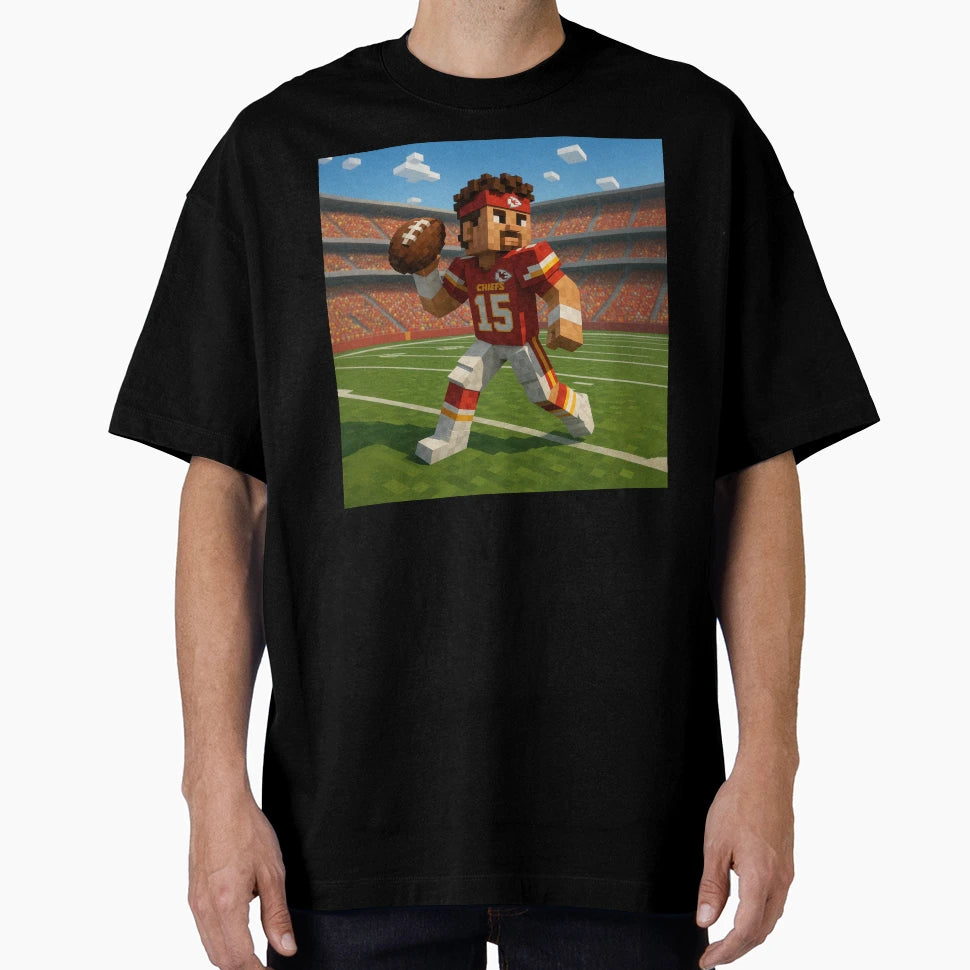 Blocky Pat T-Shirt - Minimalist Print for Adults - T-Shirt, Sweatshirt, Hoodie