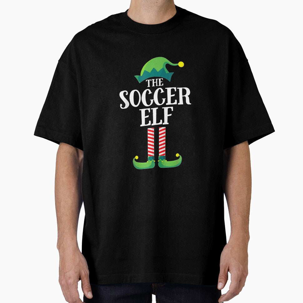 Soccer Elf Matching Family Group by troimuagio2022 - Adult & Kids T-Shirts, Sweatshirts & Hoodies apparel design preview 1