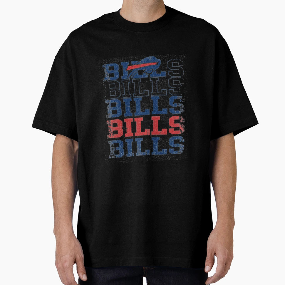 Buffalo Bills T-Shirt - Custom Art Print Unisex - T-Shirt, Sweatshirt, Hoodie