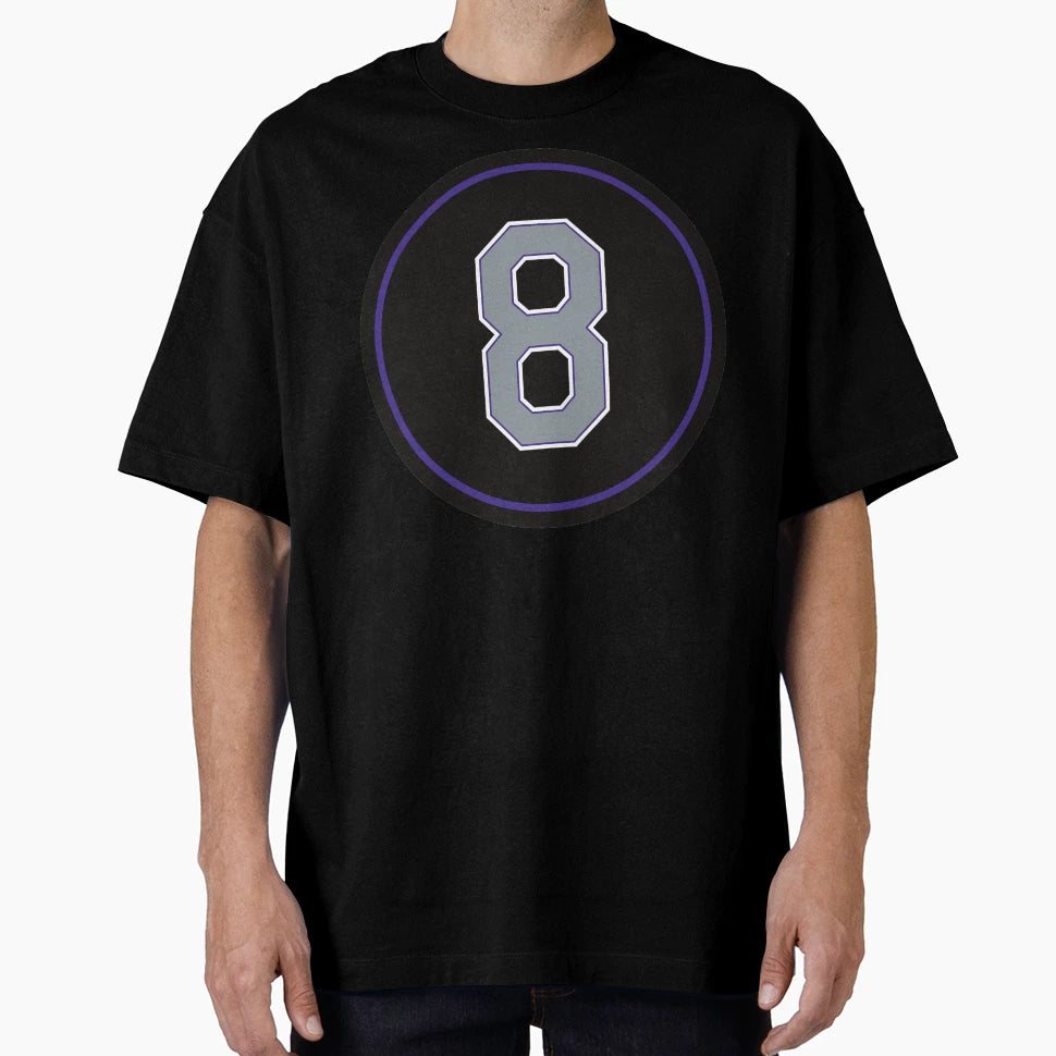 Josh Fuentes 8 Jersey Number T-Shirt - Custom Art Print for Adults - T-Shirt, Sweatshirt, Hoodie