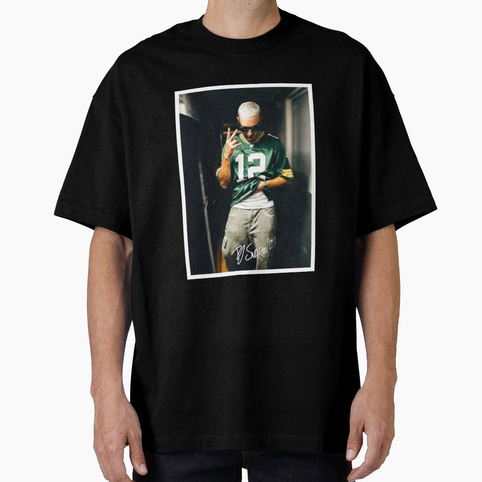 Dj Snake Portrait T-Shirt - Trendy Graphic Men Women - T-Shirt, Sweatshirt, Hoodie