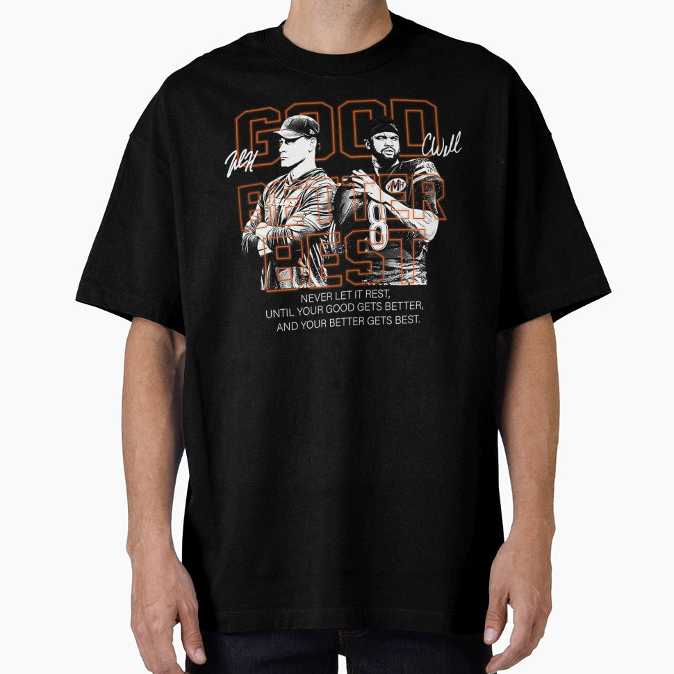 Good Better Best CW Ben Johnson T-Shirt - Minimalist Print for Adults - T-Shirt, Sweatshirt, Hoodie