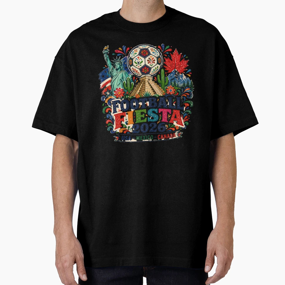 Football Fiesta 2026 Soccer Celebration T-Shirt - Trendy Graphic Men Women - T-Shirt, Sweatshirt, Hoodie