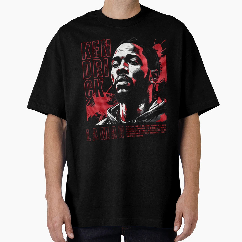 Art Kendrick Lamar T-Shirt - Novelty Apparel for Adults - T-Shirt, Sweatshirt, Hoodie