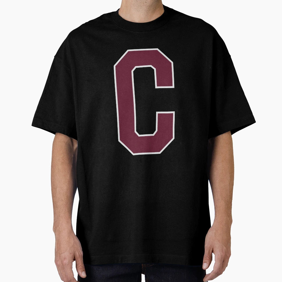 Letter C Bold Collegiate Font Varsity T-Shirt - Aesthetic Graphic Unisex - T-Shirt, Sweatshirt, Hoodie