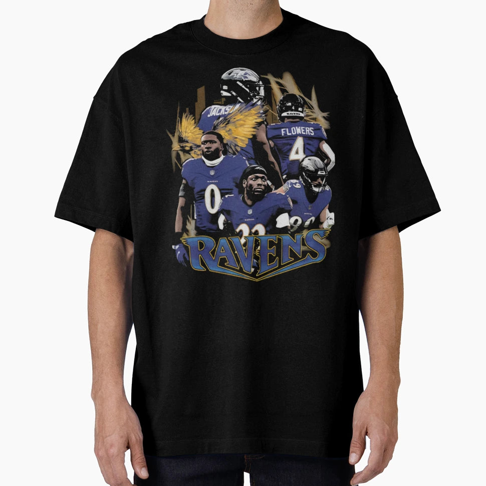 Art Baltimore Ravens T-Shirt - Novelty Apparel Unisex - T-Shirt, Sweatshirt, Hoodie